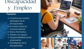 CONVERSATORIO ABIERTO SOBRE DISCAPACIDAD Y EMPLEO EN PARQUE BONITO